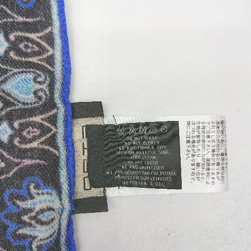 ETRO ペイズリー柄 ストール ミラノ製 ◇ ⊂ Φ ETRO MILANO エトロミラノ ペイズリー柄 ストール
