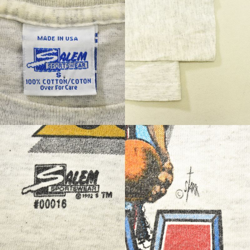 SALEM 90s USA製　バルセロナオリンピック　ドリームチーム　Tシャツ 希少】90s バルセロナオリンピックチームTシャツ Salem ドリーム