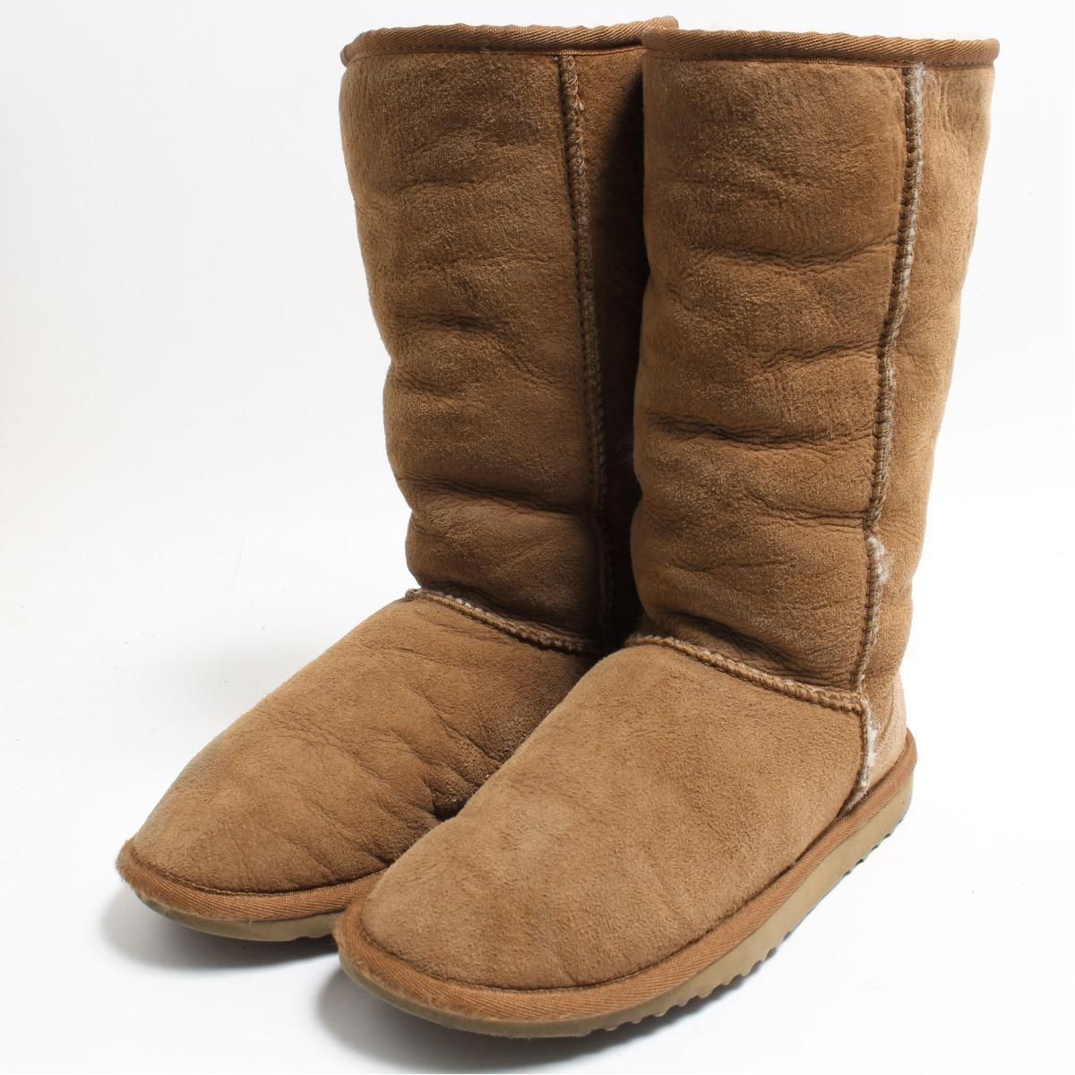 古着 アグ UGG CLASSIC TALL ムートンブーツ W5 レディース22.0cm