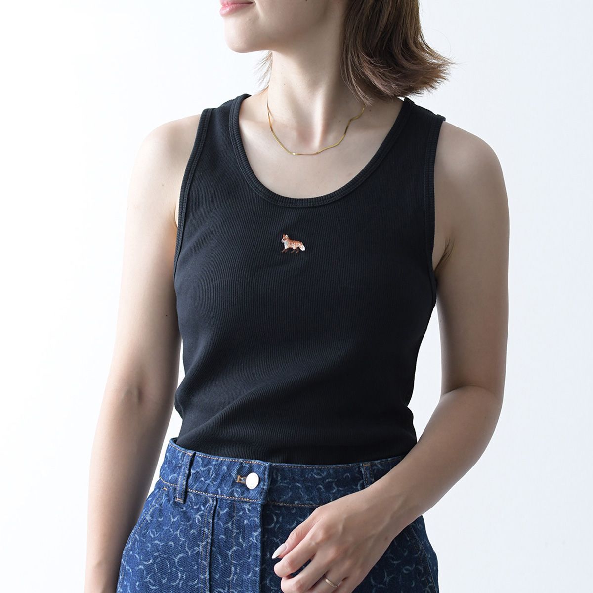 MAISON KITSUNE メゾンキツネ トップス ベイビーフォックス リブ