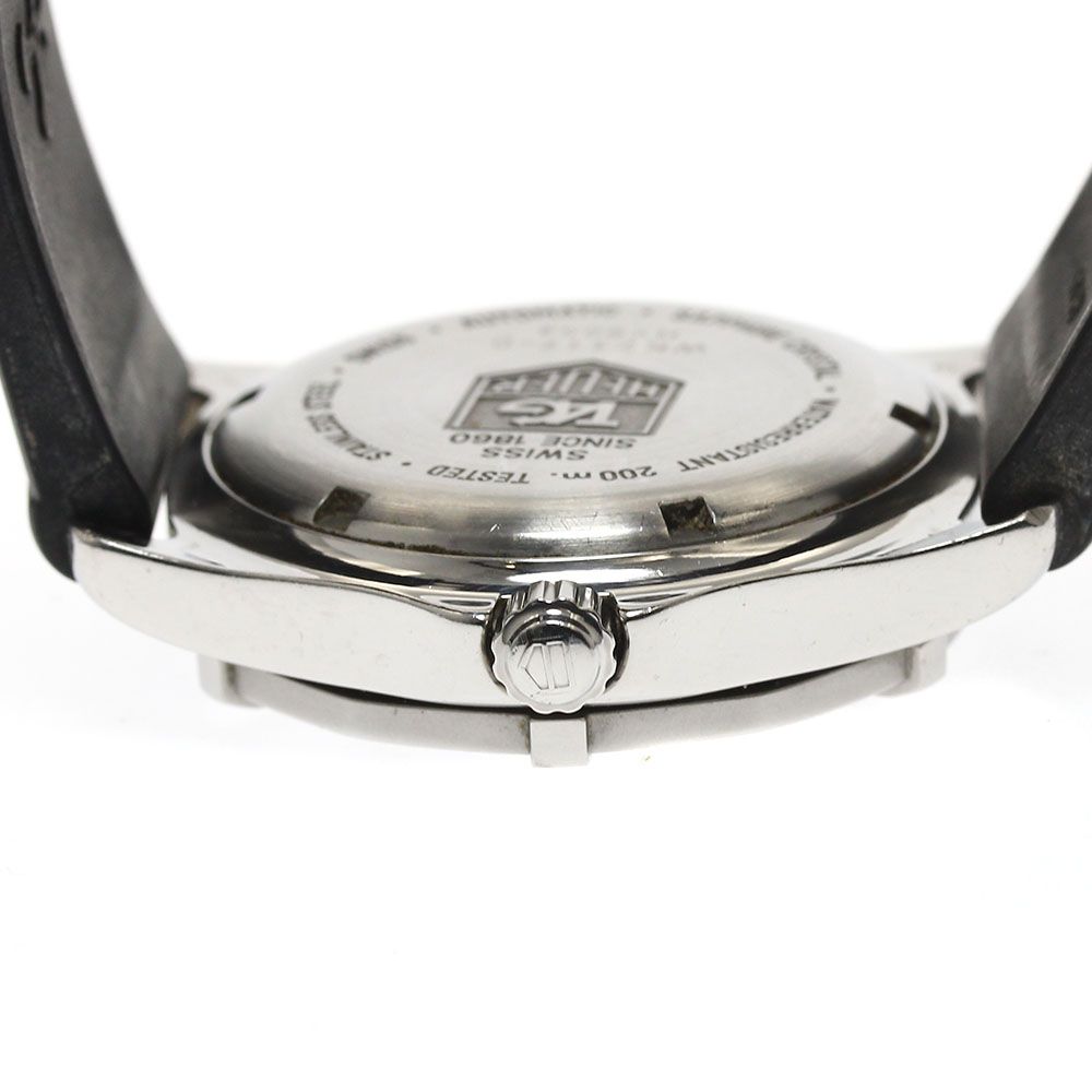 タグホイヤー 自動巻き腕時計 WK2117 コマ付き タグホイヤー TAG HEUER WK2117-0 2000シリーズ デイト 自動巻き