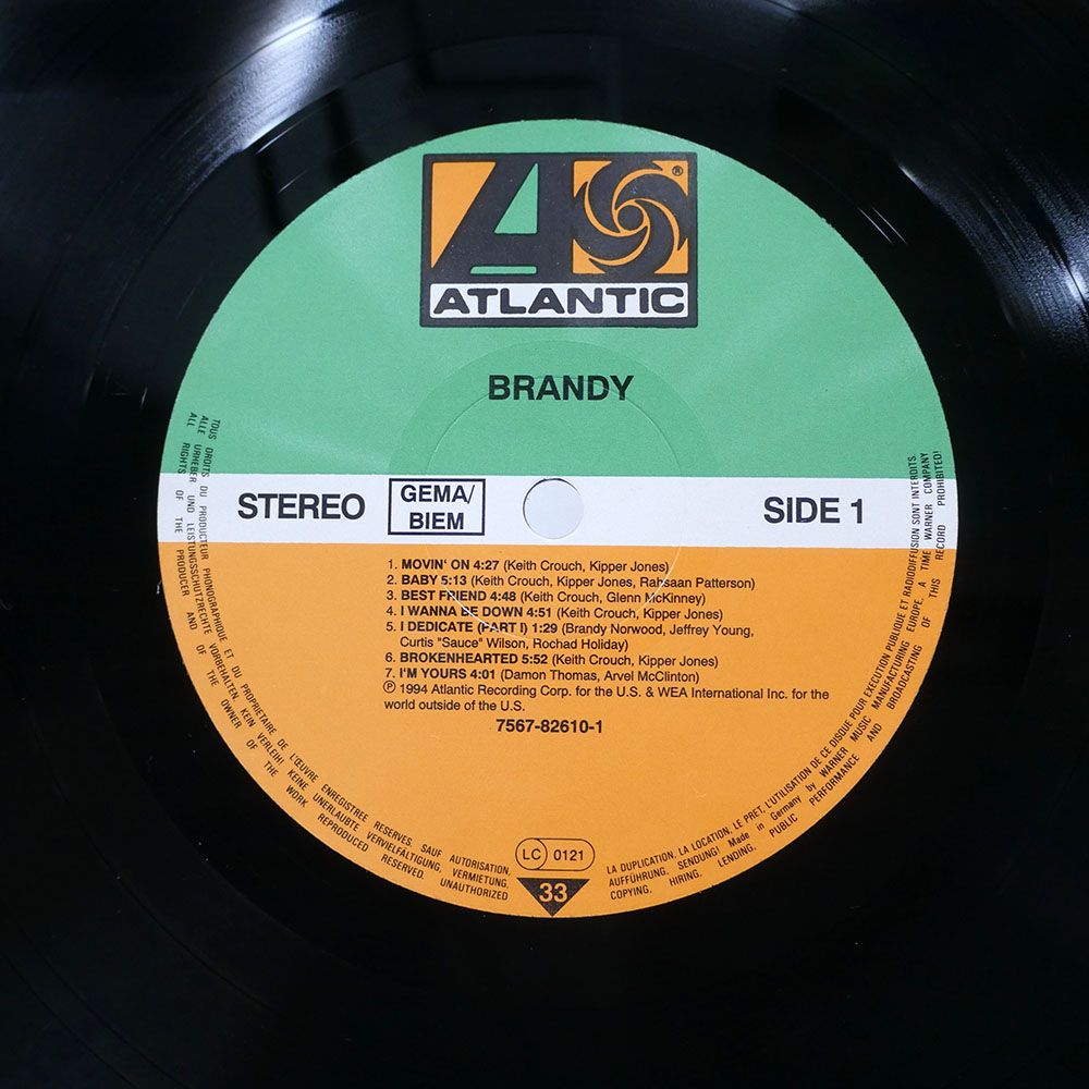 ドイツ盤 BRANDY|SAME|ATLANTIC
