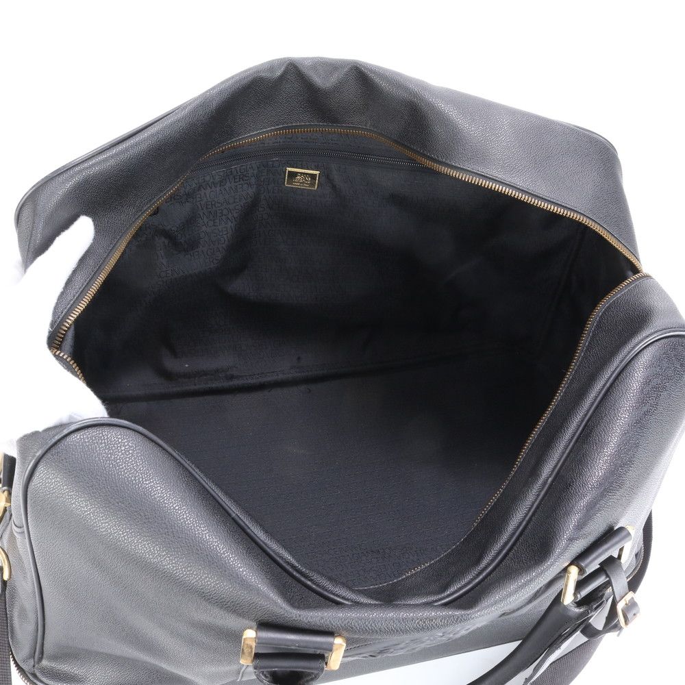 美品 ジャンニ・ヴェルサーチ メデューサ レザー 2WAY ボストン バッグ  