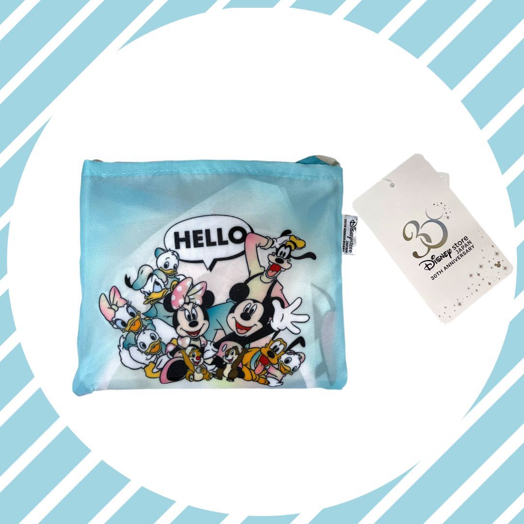 ディズニーストア 30周年 ミッキー＆フレンズ ショッピングバッグ エコバッグ Disney store 30th Anniversary Popup Museum ディズニー メルカリ