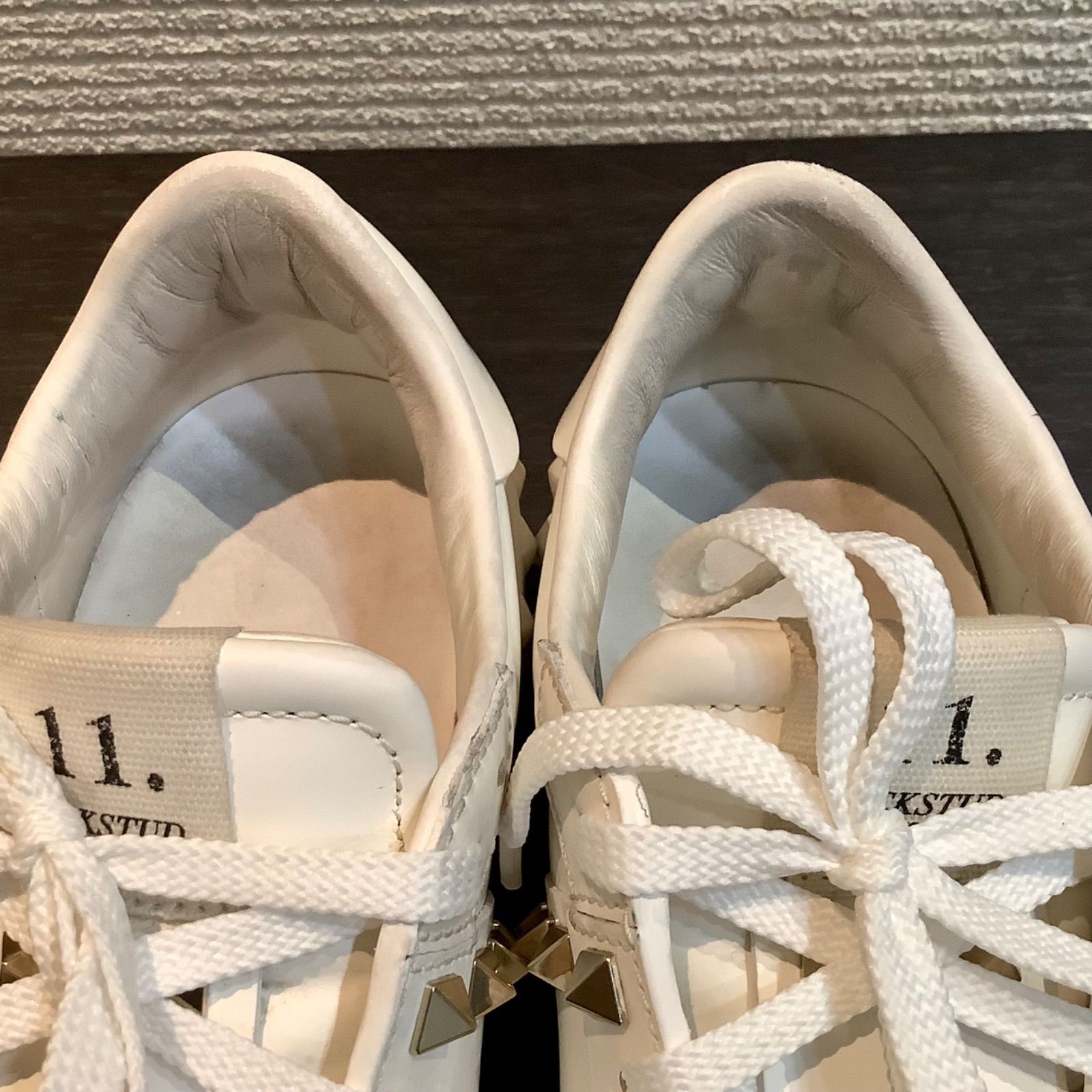 ヴァレンティノ VALENTINO GARAVANI ロックスタッズ 厚底 スニーカー 