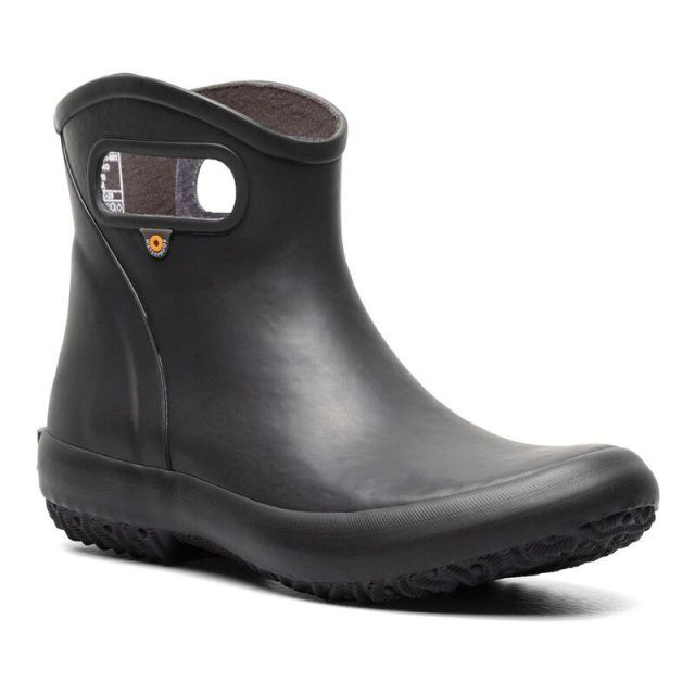 【送料無料】 ボグス レディース ブーツ・レインブーツ シューズ Bogs Patch Women's Ankle Boots Black