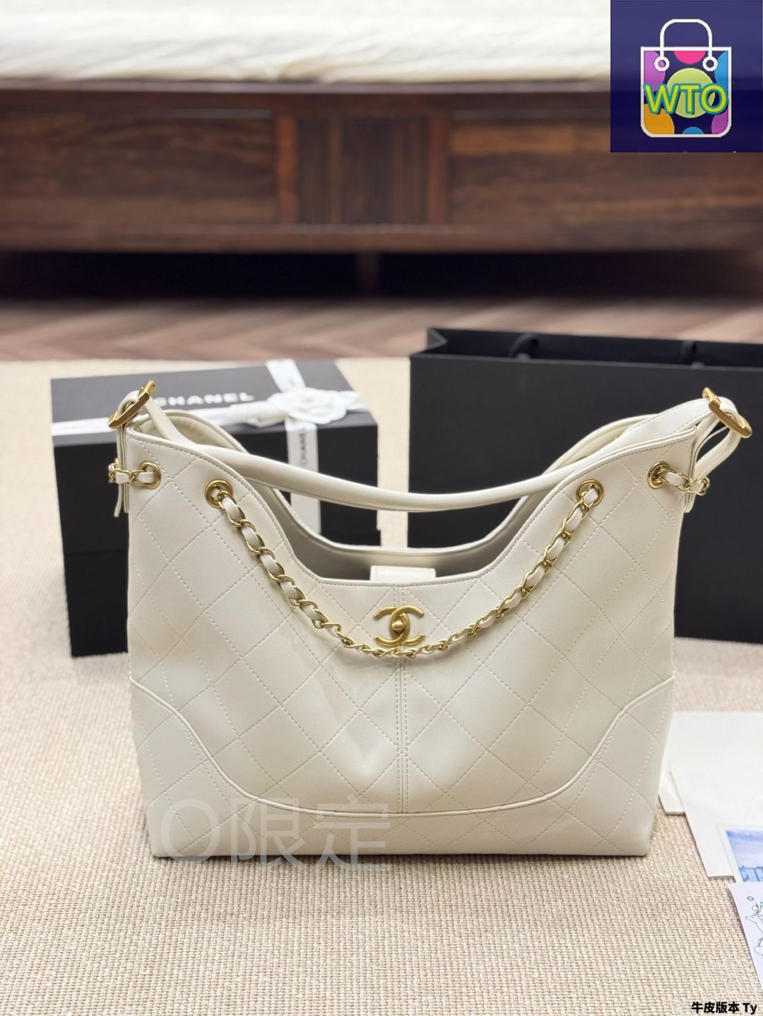 バネルジー様  専用商品です。 今日特価】Vintage Chanel 25p 菱格菜籃子ショッピングバッグ