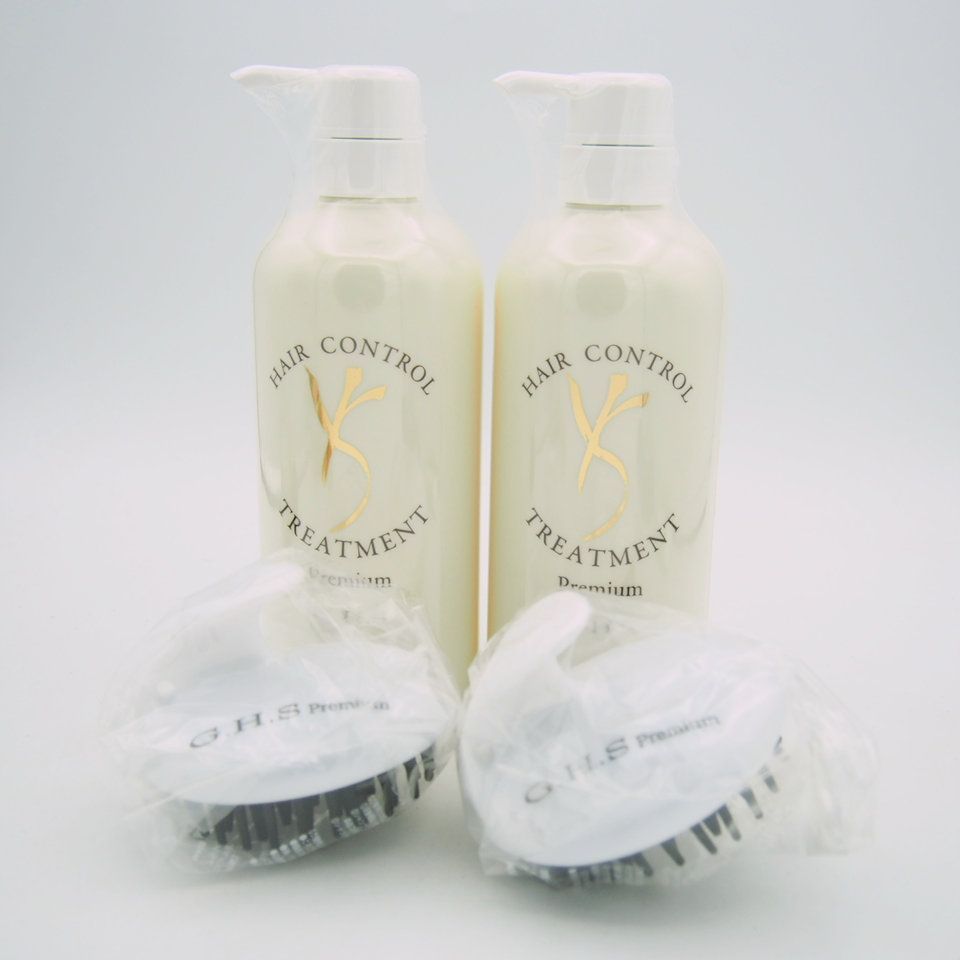 G.H.S ヘアーコントロールトリートメント プレミアム 600g 2本 +