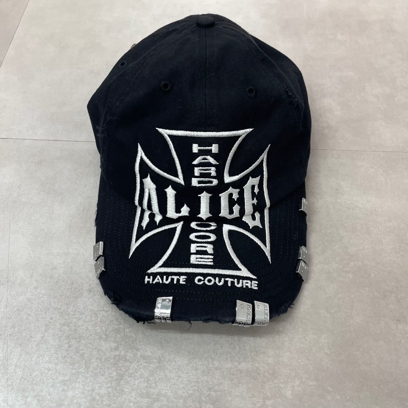 ALICE HOLLYWOOD CHOPPER CAP TOKYO刺繍 キャップ アリス