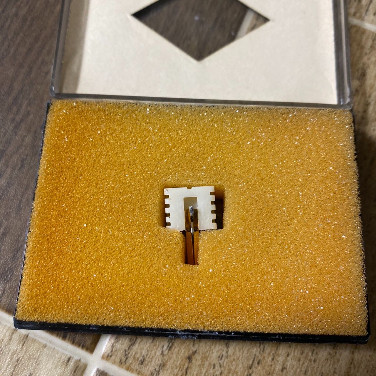 ☆レコード針 ☆ACUTEX 410E diamond 未使用 東京宝石 DIAMOND NEEDLE ST.LP ダイヤモンド針 レコード