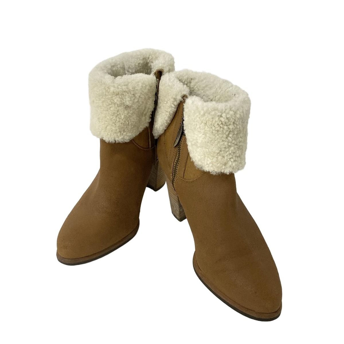 UGG アグ ショートブーツ 25 レディース - 1008764 ブラウン ムートン