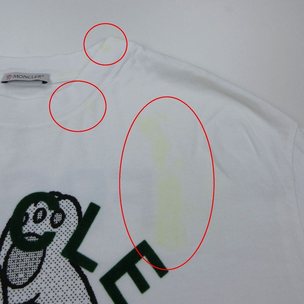 MONCLER モンクレール フラグメント カートゥーンロゴ 長袖 T