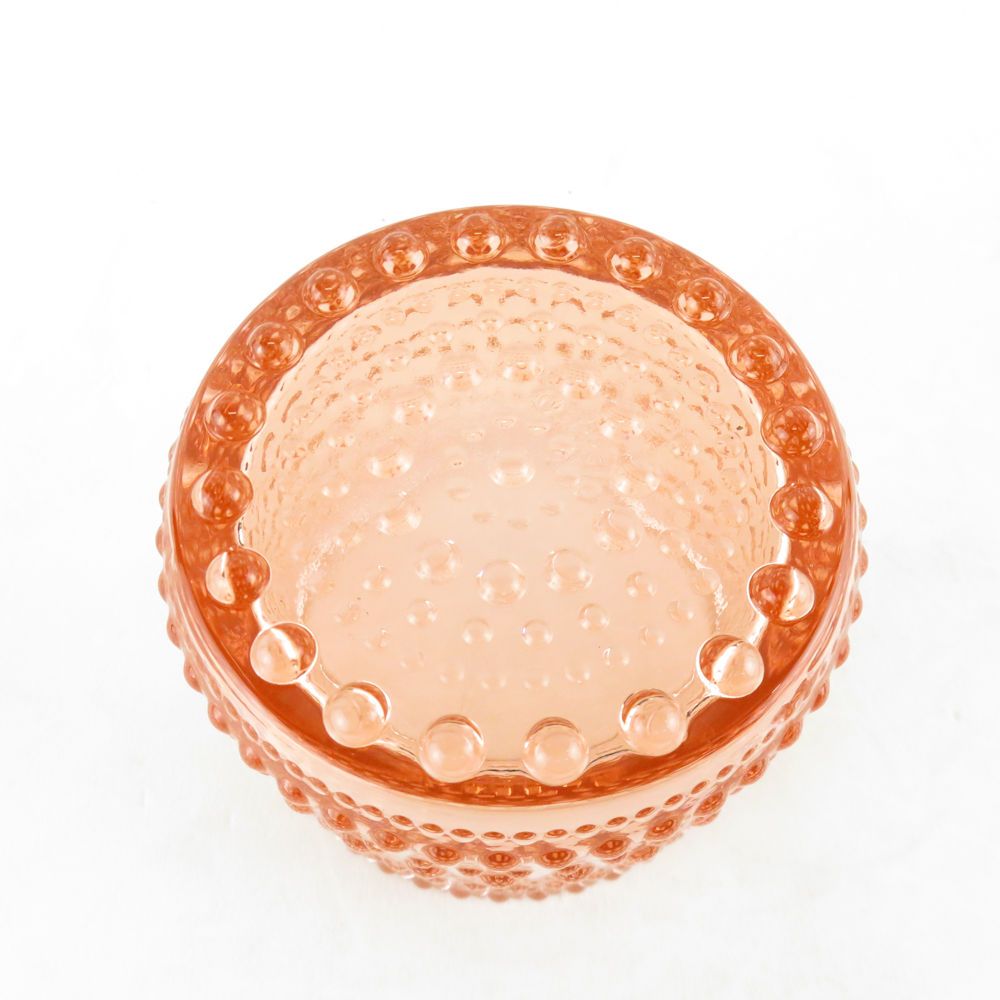 美品 iittala イッタラ カステヘルミ キャンドルホルダー サーモンピンク SM2358F 