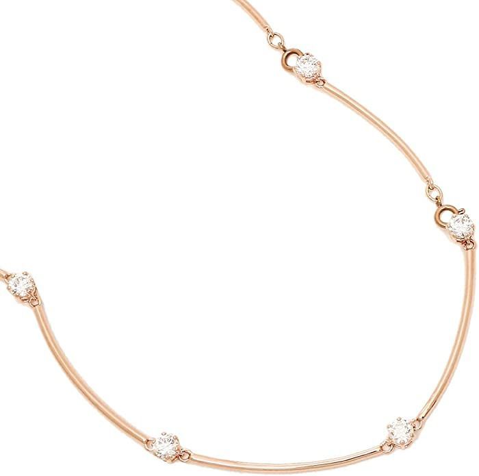 SWAROVSKI 5609710 ネックレス レディース ローズゴールド クリア 並行