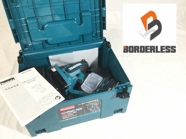 makita マキタ 18V 充電式全ネジカッター SC102DRGX 青 ブルー バッテリー2個 6.0Ah 充電器 ケース