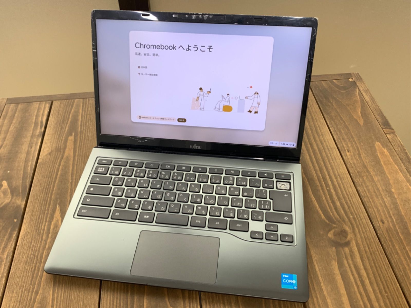 【中古】【美品】FMV Chromebook WM1/F3 14インチ 訳あり】富士通 FMV Chromebook WM1/F3 14型 i3- - メルカリ