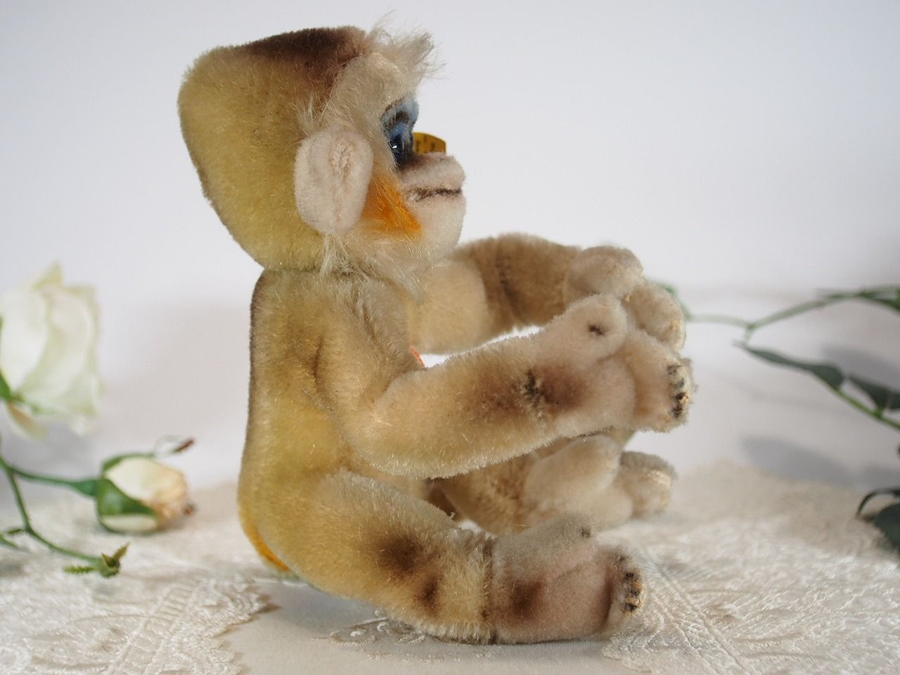 シュタイフ★Monkey Mungo 17cm★マルチカラーモンキーのMung シュタイフ☆Monkey Mungo 17cm☆マルチカラーモンキーのMung
