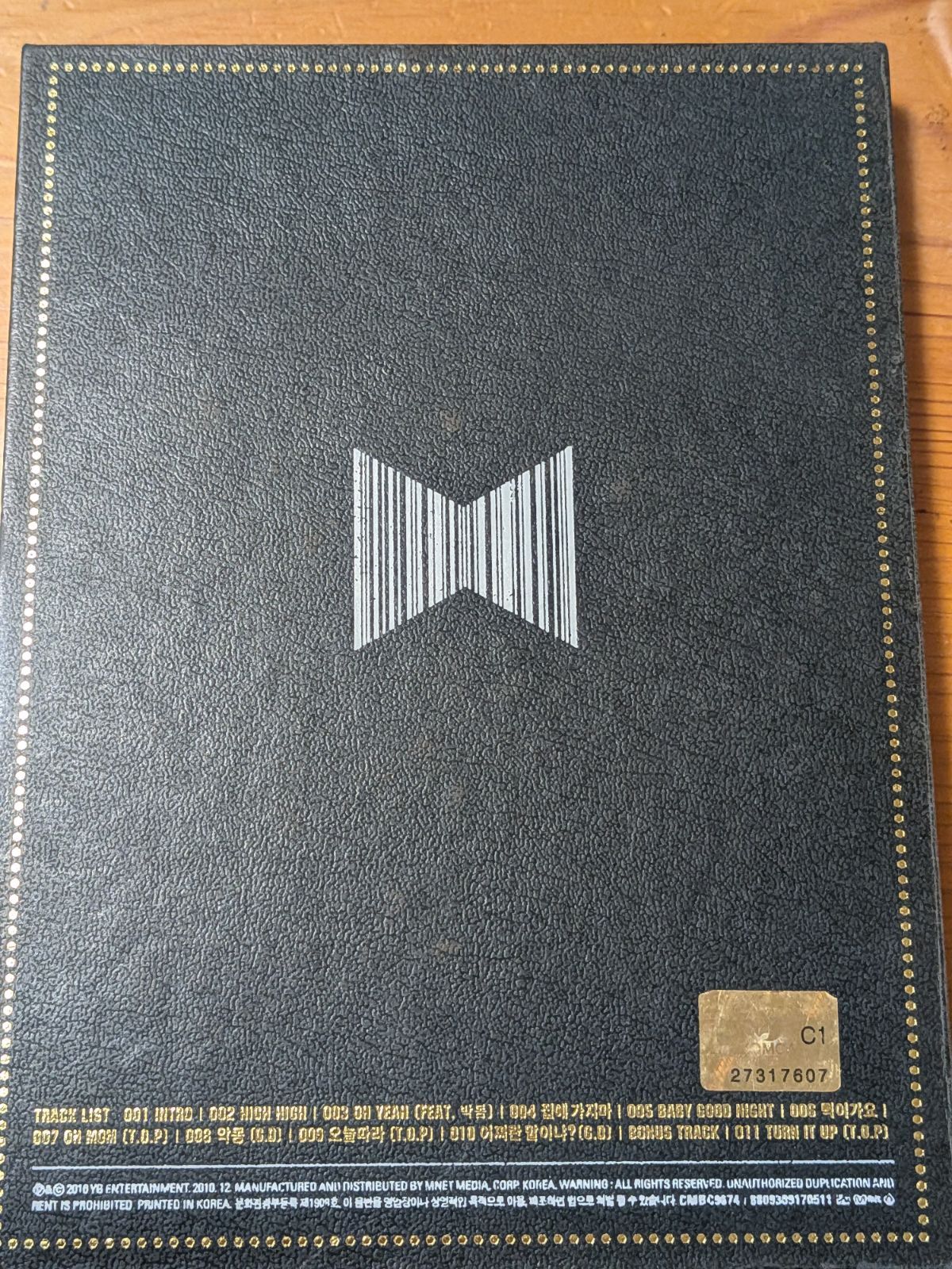 K-POP・アジア GD&TOP THE 1st ALBUM G-DRAGON Amazon.co.jp: GD & TOP The First Album (ニューカバーバージョン