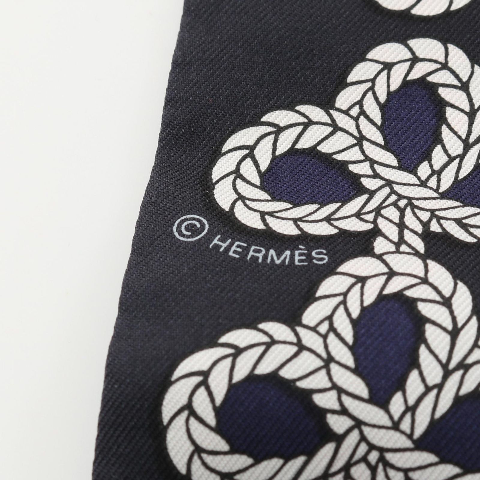 エルメス HERMES スカーフ ツイリー Galons et Brandebourgs シルク