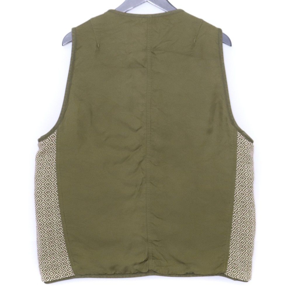 VISVIM IRIS LINER VEST サイズ3 カーキ 0119105013023 【公式通販】