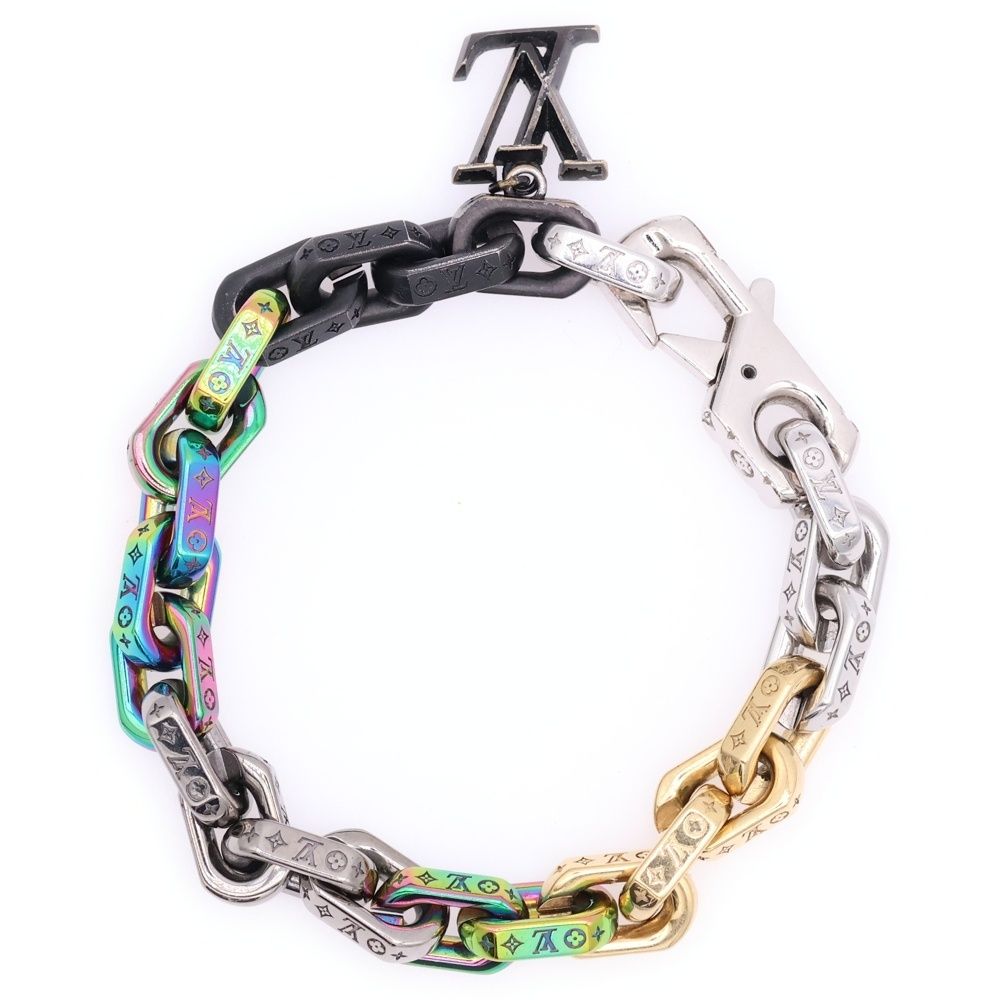 LOUIS VUITTON タイドアップ　ブレスレット　モノグラム　ブラスレ LOUIS VUITTON 並行輸入 ルイヴィトン ブレスレット Louis Vuitton