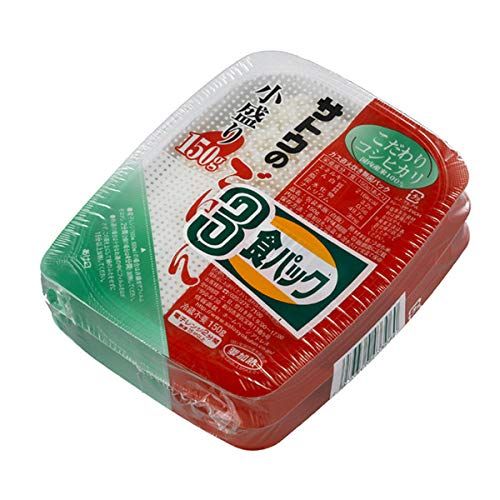 サトウのごはん こだわりコシヒカリ小盛り 3食×12個入 36食