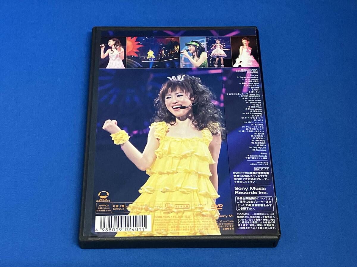その他 SEIKO MATSUDA CONCERT TOUR 2004 Sunshine [DVD] cm3dmju SEIKO MATSUDA CONCERT TOUR 2004 Sunshine | 松田聖子 | ソニー