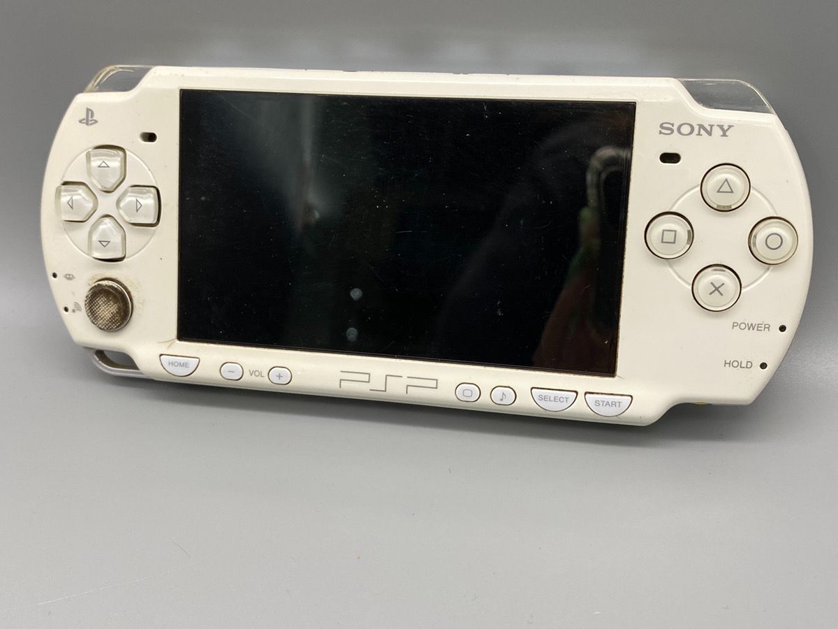動作確認済】SONY PSP2000 ホワイト 本体のみ 2000 ソニー PSP