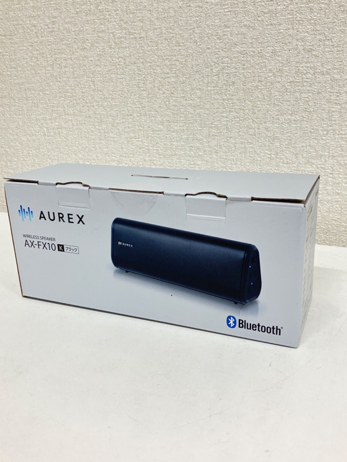 未開封】TOSHIBA Aurex AX-FX10 ブラック ワイヤレススピーカー
