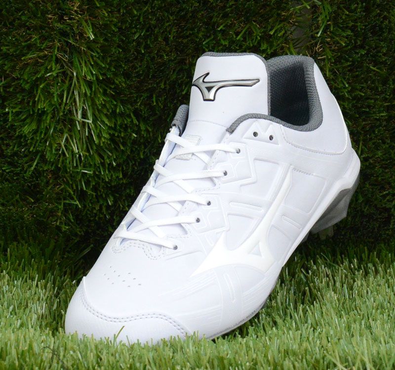 MIZUNO ミズノ　野球　ソフトシューズ　スパイク　青　白 ミズノ 野球、ソフトスパイク ポイントスパイク｜シューズ｜野球