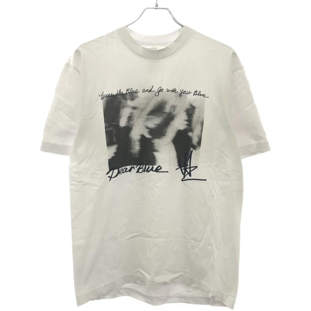 MADISON BLUE マディソンブルー DEAR BLUE PHOTO TEE  プリントTシャツ MB211-7026EX ホワイト L