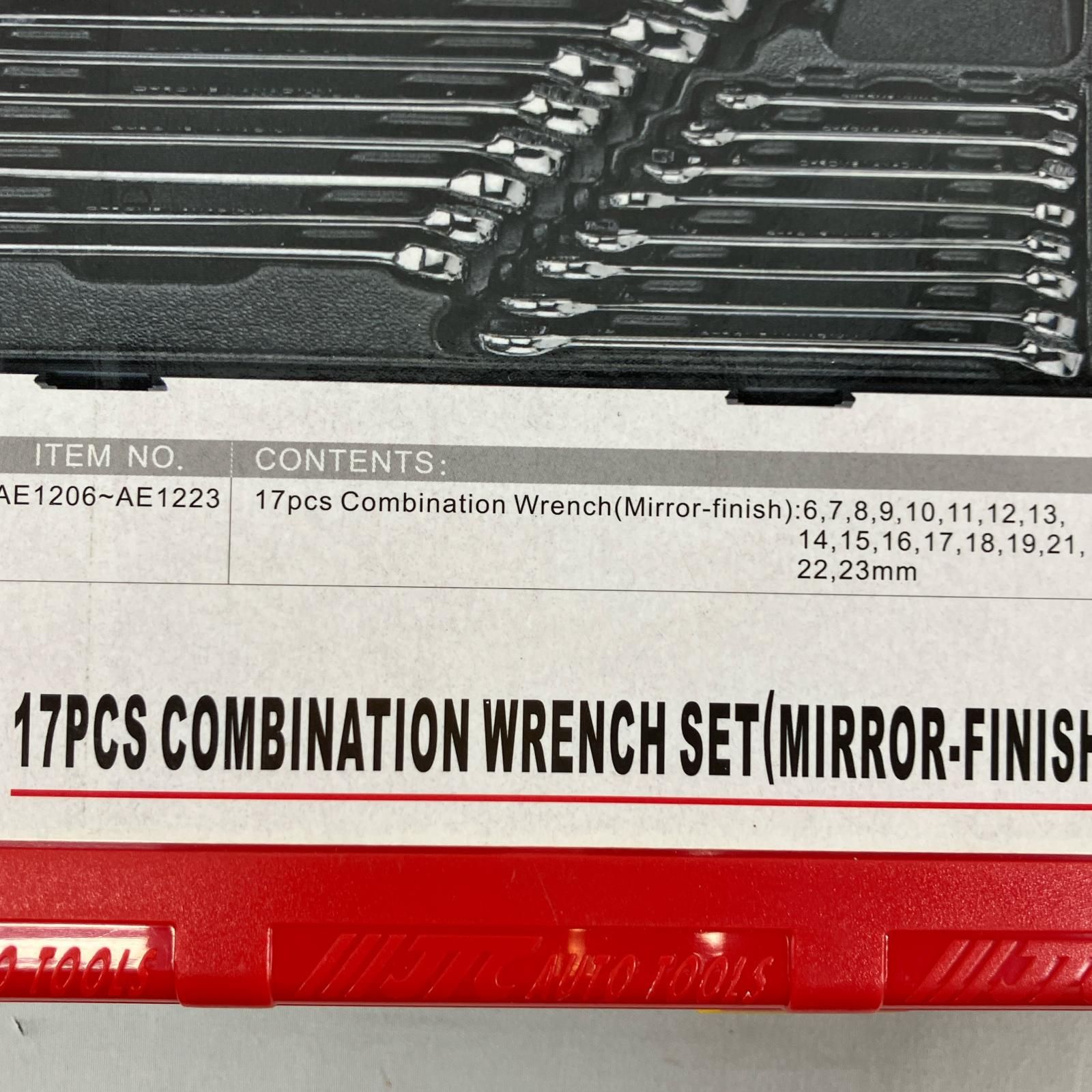  コンビネーションレンチ JTC K 6171 レンチセット 17 pcs コンビネーションレンチ スパナ レンチ