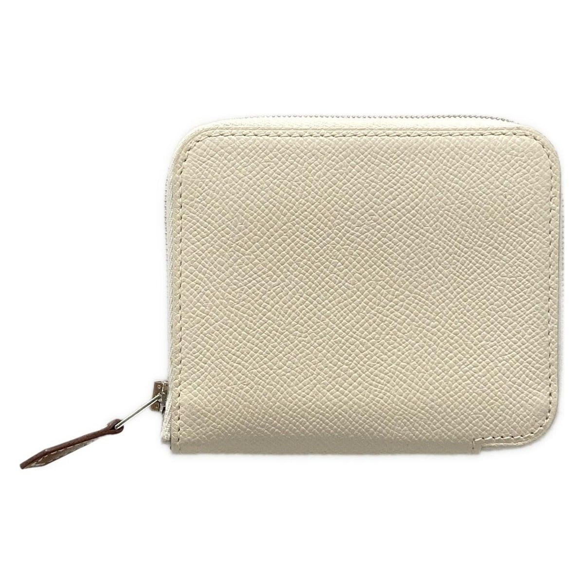 HERMES エルメス コインケース アザップコンパクトシルクイン ナタ ラウンドファスナー シルバー金具