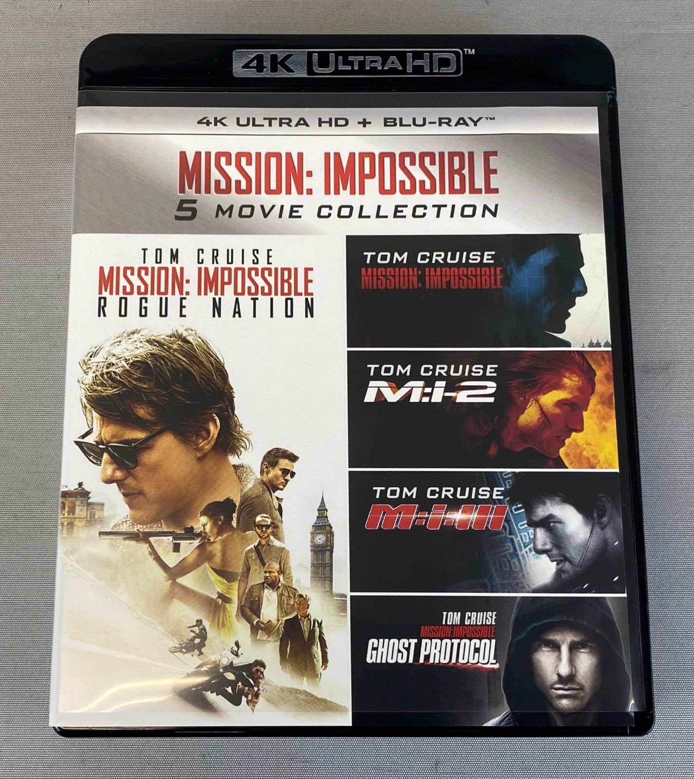 G4上A6 MISSION:IMPOSSIBLE ミッション:インポッシブル PJXF-1162 4K ULTRA HD + Blu-ray セット  M:I M:I-2 M:I-3 M:I-GHOST PROTOCOL M:I-ROGUE NATION - メルカリ