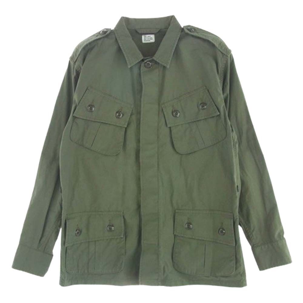 The REAL McCOY S ザリアルマッコイズ COAT MAN’S COMBAT TROPICAL jungle fatigue jacket ファティーグ ミリタリー ジャケット グリーン系 M