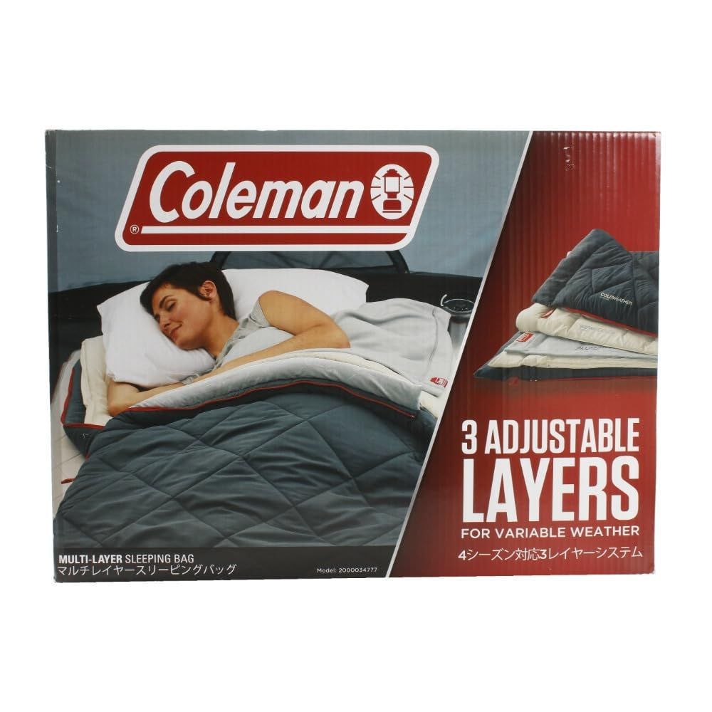 ★未使用 Coleman 寝袋 シュラフ マルチレイヤースリーピングバッグ マルチレイヤースリーピングバッグの通販｜キャンプ用品の