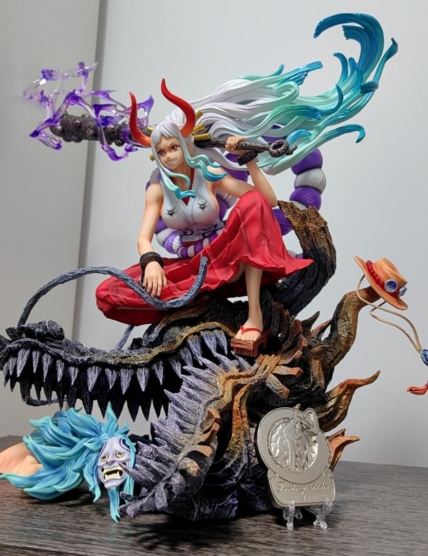ワンピース ヤマト フィギュア ガレージキット 塗装済み完成品