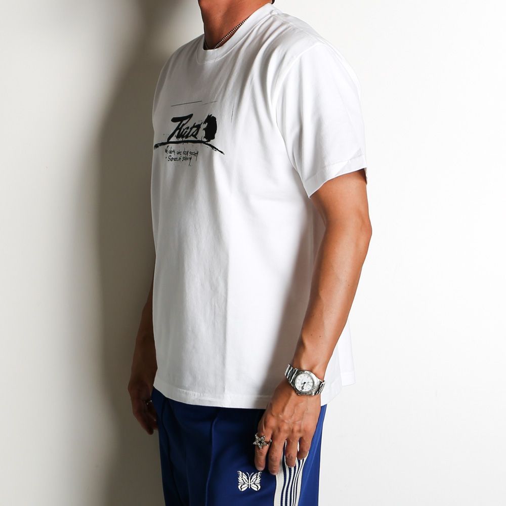RATS/ラッツ】SCRIPT LOGO WAY OF LIFE TEE - WHITE / Tシャツ