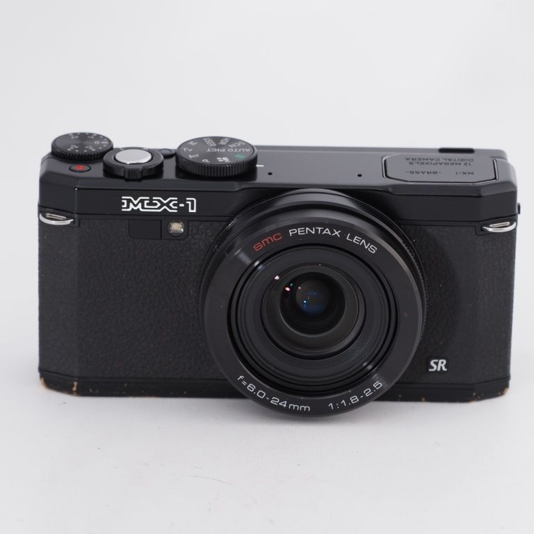 PENTAX MX-1 クラッシックブラック　　　　　シャッター回数113回 ペンタックス、明るい光学4倍ズームレンズ搭載のレトロコンデジ