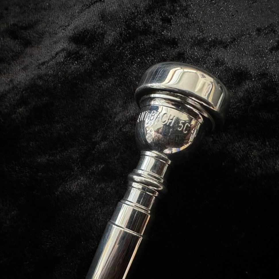 BACH バック トランペット マウスピース 3C 銀メッキ仕上げ バック Bach トランペットマウスピース シンフォニック 3C⁄26⁄24