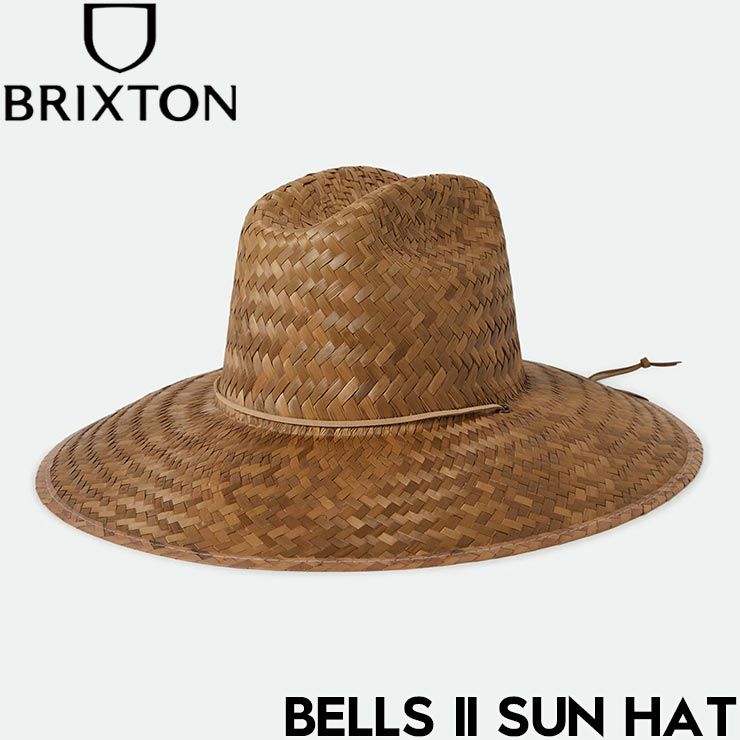 ストローハット 麦わら帽子 BRIXTON ブリクストン BELLS II SUN ストローハット 麦わら帽子 BRIXTON ブリクストン BELLS II SUN