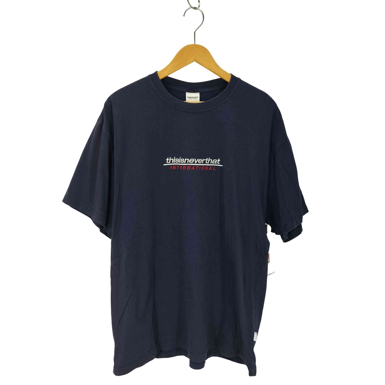 ディスイズネバーザット thisisneverthat ロゴプリントTシャツ メンズ import：XL 