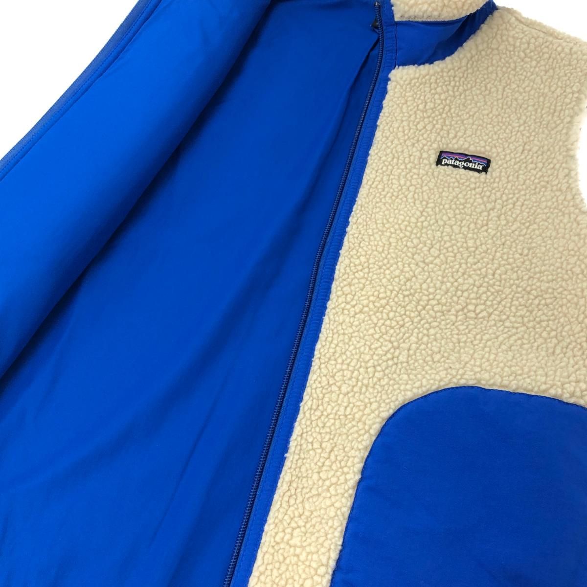 patagonia パタゴニア フリースベスト STY65619 ブルー/ベージュ 