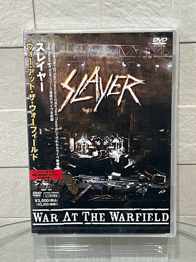 新品】スレイヤー/ウォー・アット・ザ・ウォーフィールド [DVD] - メルカリ