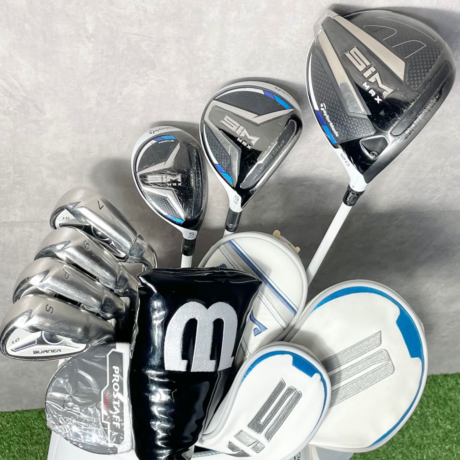 バッグ新品】TaylorMade SIMMAX BURNER レディース L ゴルフクラブ 