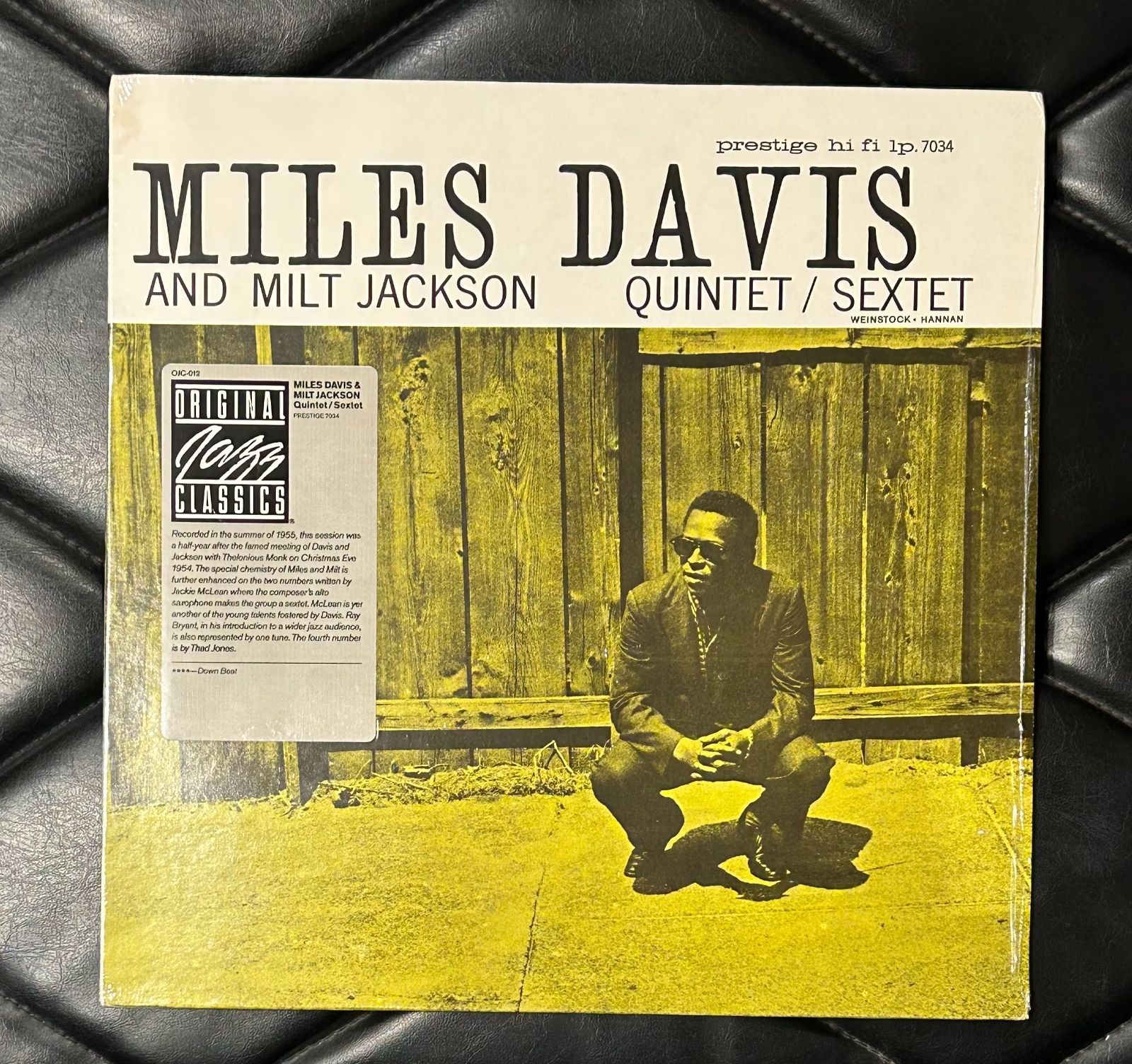 US盤レコード】Miles Davis - Milt Jackson 「Quintet / Sextet