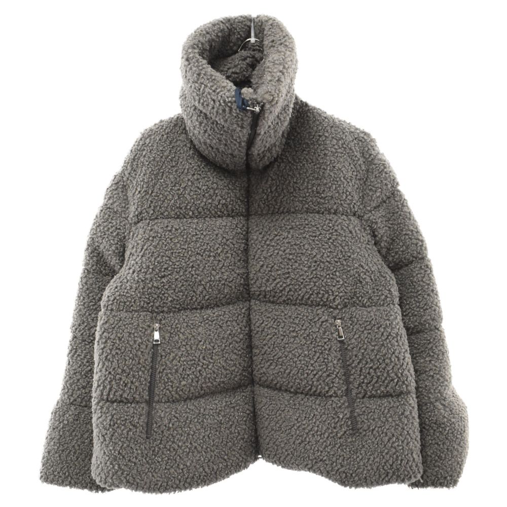 モンクレール MONCLER 22AWBARBOT GIUBBOTTO ラメボアダウンジャケット H20931A00014 アイボリー サイズ：1 MONCLER (モンクレール) 22AW BARBOT GIUBBOTTO フリースダウン