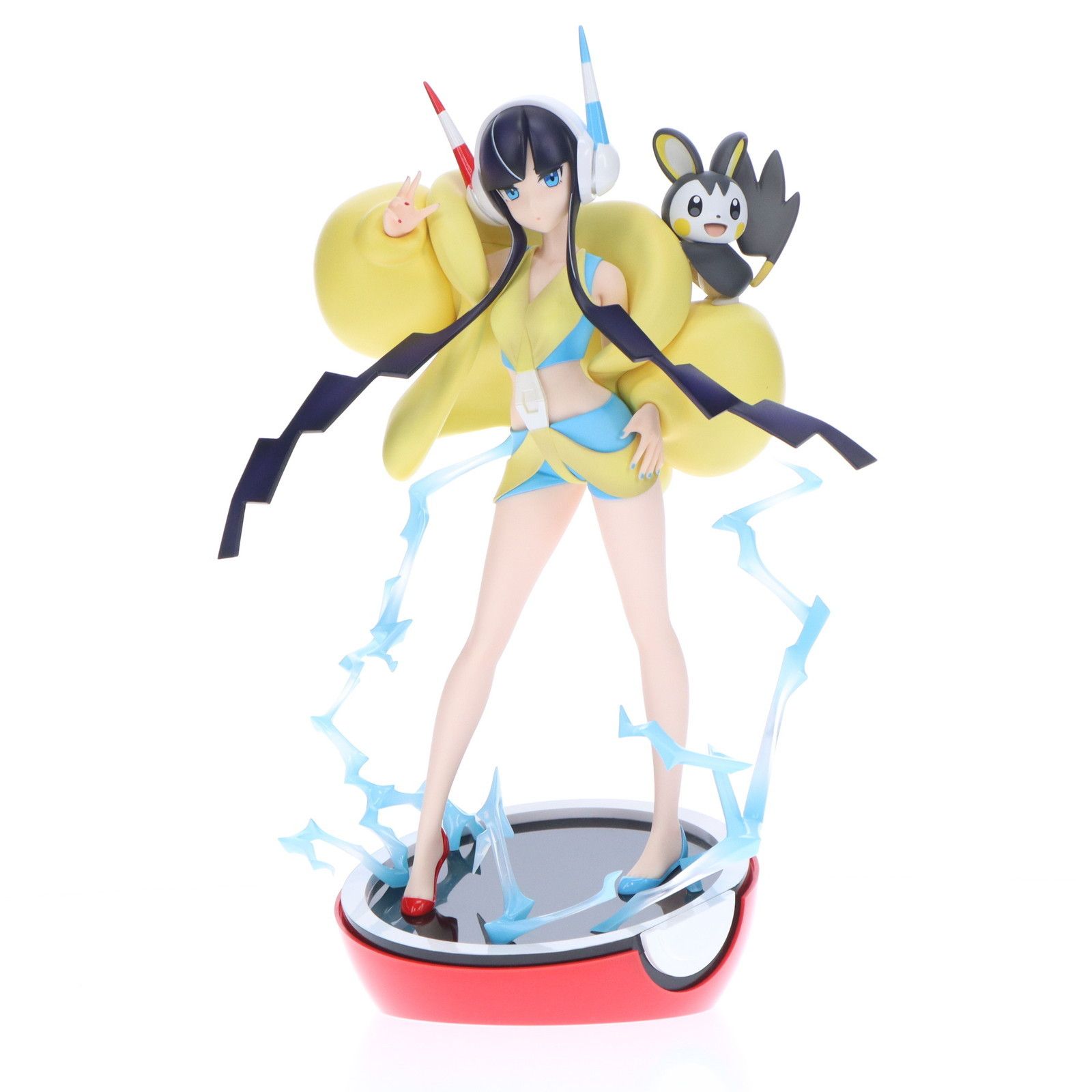 カミツレ＆エモンガ 「ポケットモンスター」 1/8 カミツレ&エモンガ ポケットモンスター 1/8 完成品 フィギュア