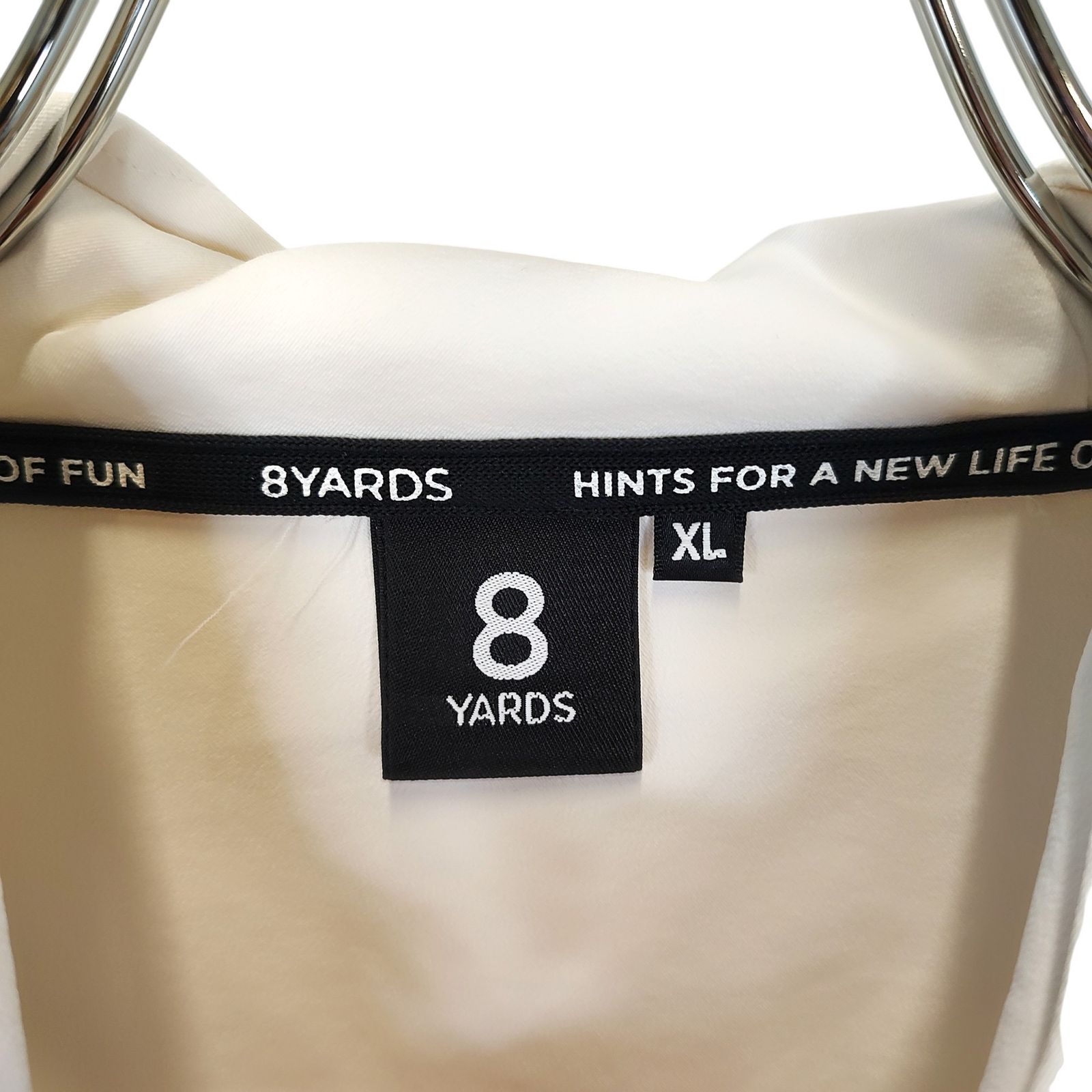 8YARDS ハチヤーズ ゴルフ ジップアップ パーカー XL オフ
