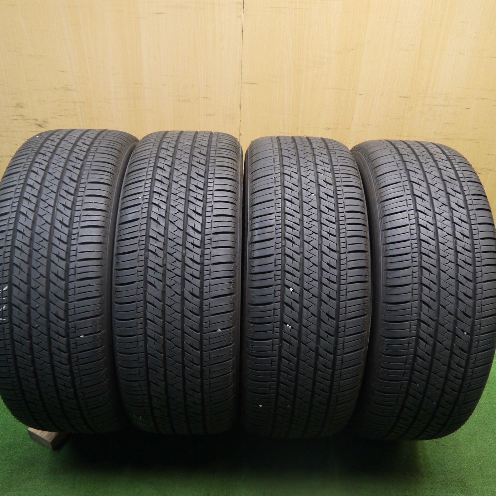 バリ溝 22年 9.5分 255|45R20 ブリヂストン エコピア H|L 422 プラス タイヤ 20インチ アウトランダー 等 5032510Hノタ